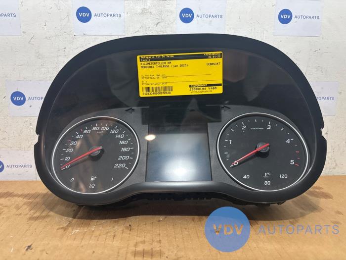Compteur kilométrique KM Mercedes T-Klasse