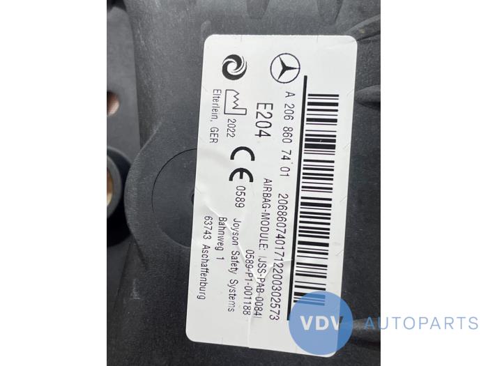 Poduszka powietrzna prawa (deska rozdzielcza) Mercedes C-Klasse