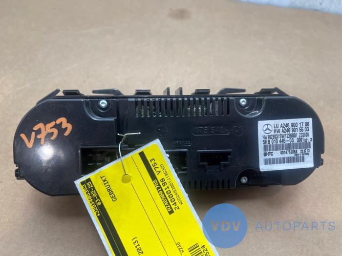 Panneau de commandes chauffage Mercedes B-Klasse