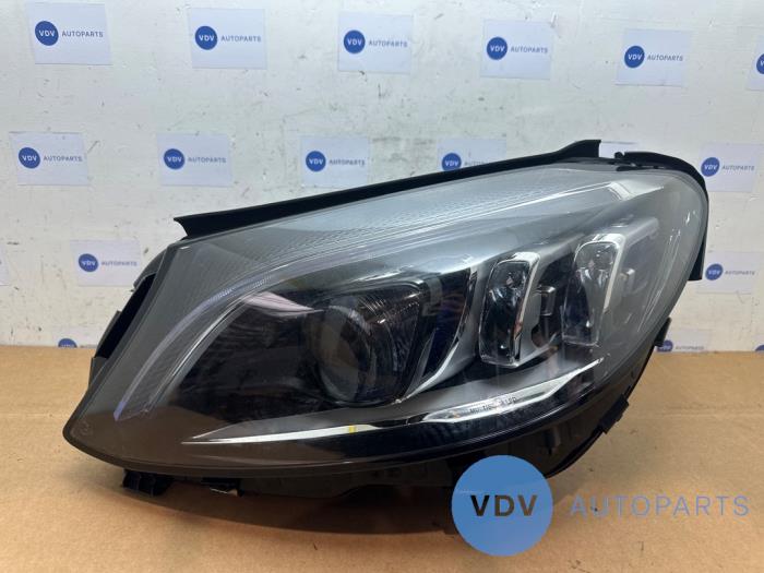 Headlight, left Mercedes C-Klasse
