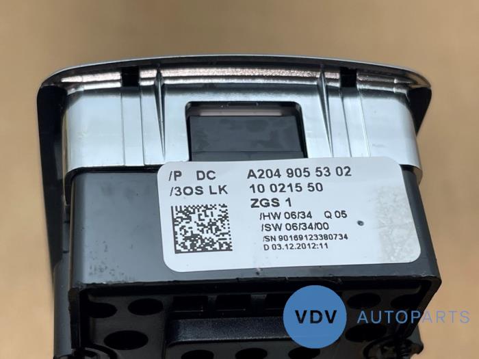 Multi-functional window switch Mercedes C-Klasse