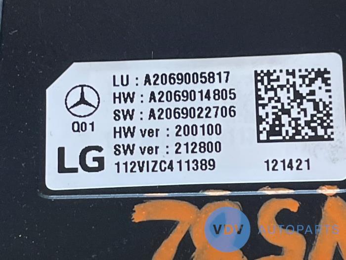 Caméra avant Mercedes C-Klasse