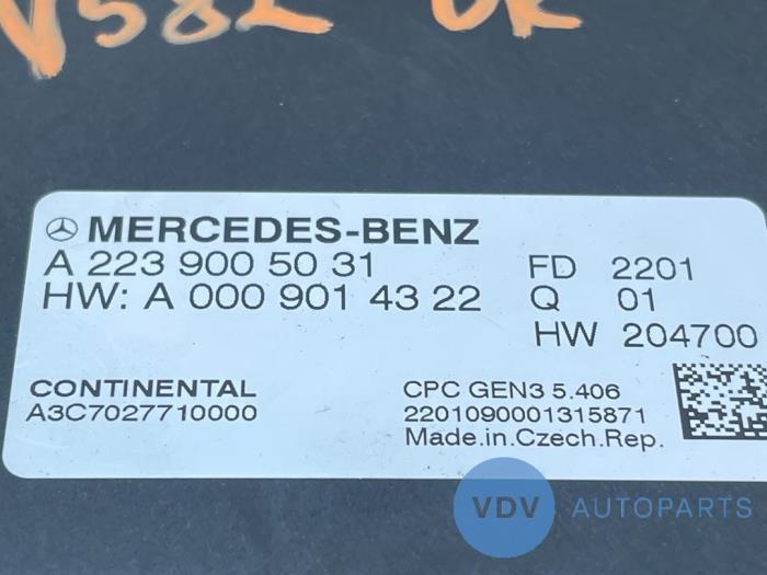 Ordinateur réservoir automatique Mercedes C-Klasse