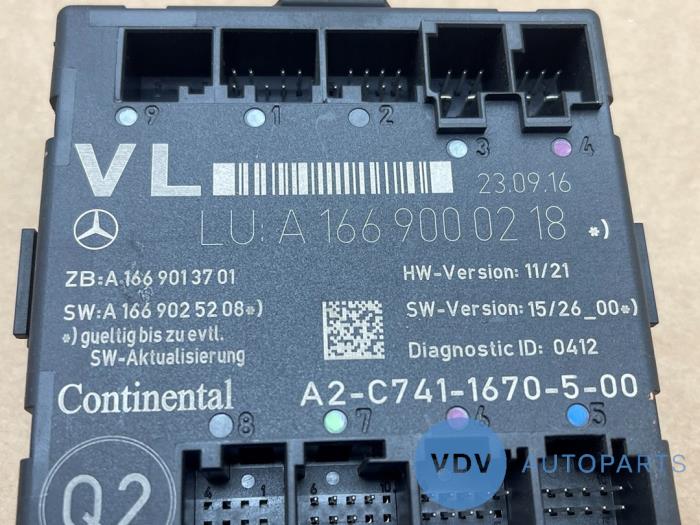 Module verrouillage central des portes Mercedes GLE