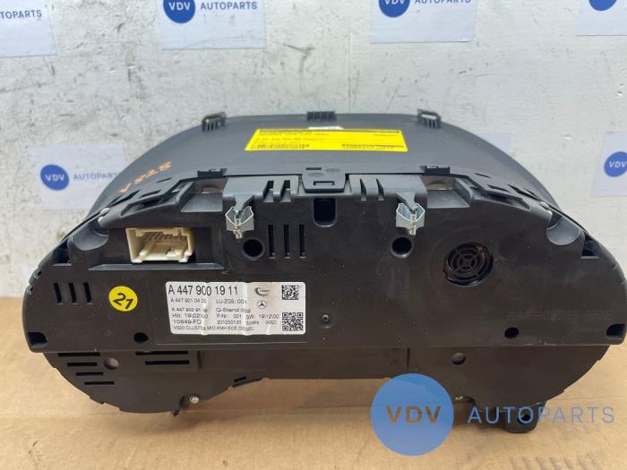 Odometer KM Mercedes Vito