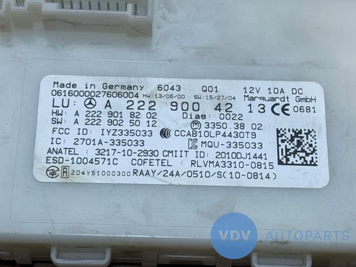 Modul keyless vehicle Mercedes C-Klasse