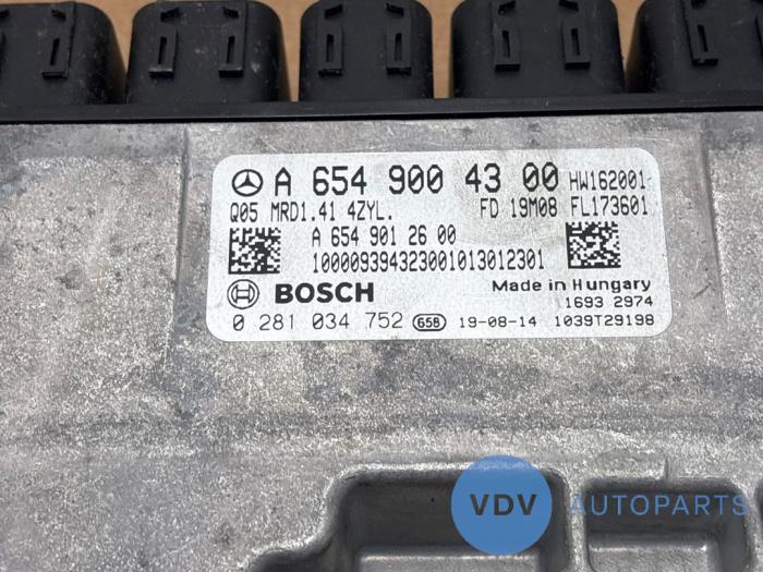 Engine management computer Mercedes B-Klasse
