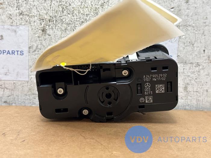 Interruptor de luz Mercedes A-Klasse