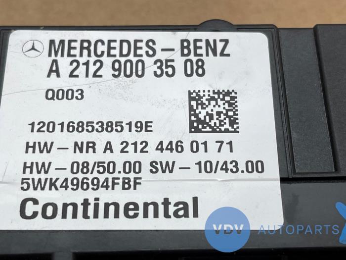 Module pompe carburant Mercedes E-Klasse