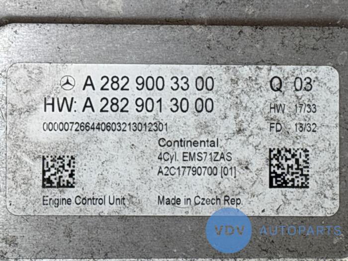 Ignition lock + computer Mercedes A-Klasse