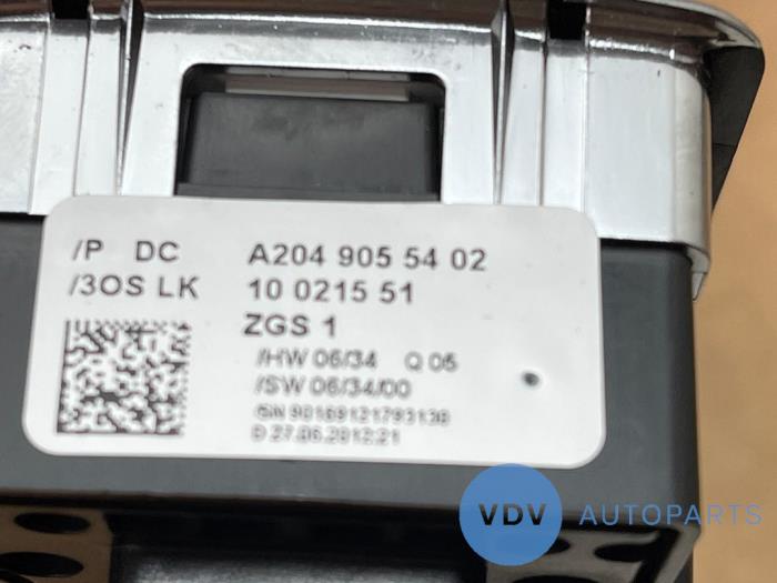 Multi-functional window switch Mercedes C-Klasse