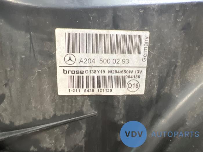 Engine cooling fan Mercedes C-Klasse