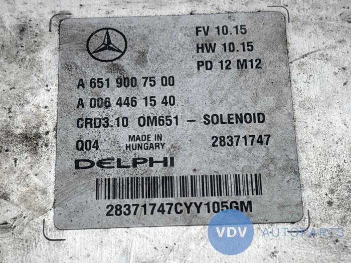 Ignition lock + computer Mercedes C-Klasse