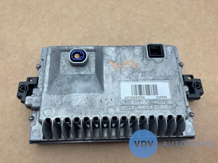 Navigation display Mercedes C-Klasse