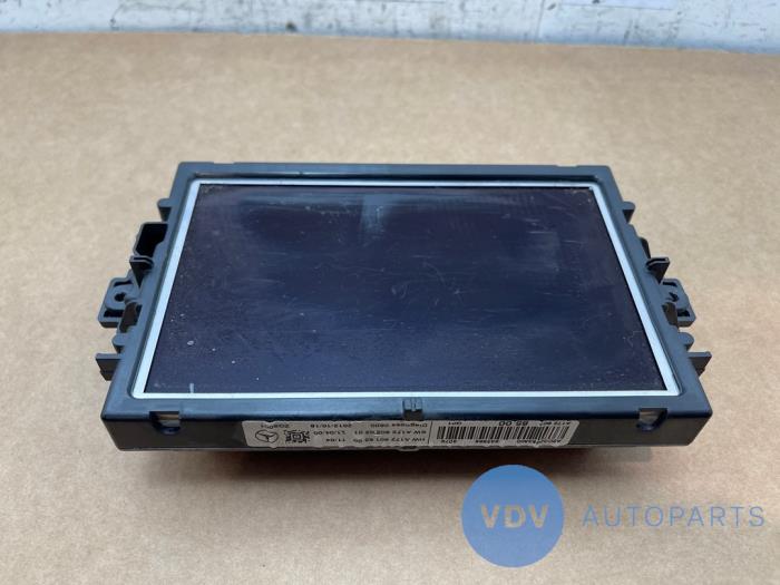 Navigation display Mercedes C-Klasse
