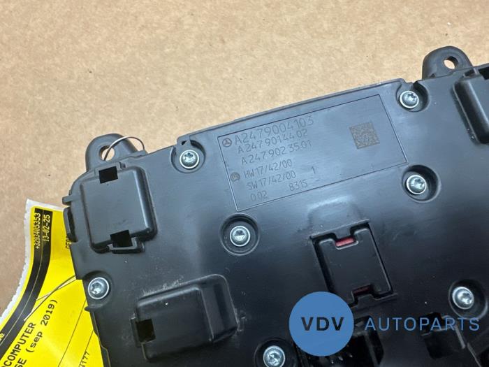 Commande ordinateur de bord Mercedes A-Klasse