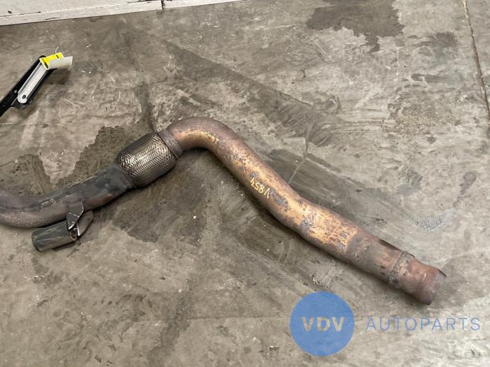 Uitlaat Middendemper Mercedes C-Klasse