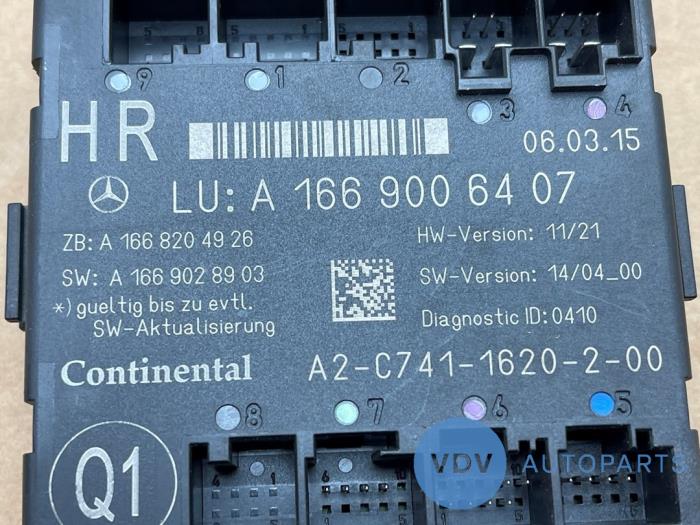 Modul sterowania napedem elektrycznym Mercedes GLE