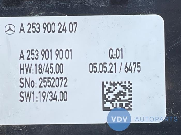 Bedienung BordSteuergerät Mercedes GLC-Klasse