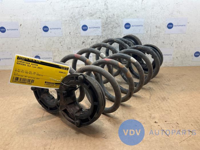 Rear coil spring Mercedes GLA