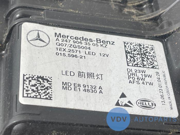 Scheinwerfer links Mercedes GLA