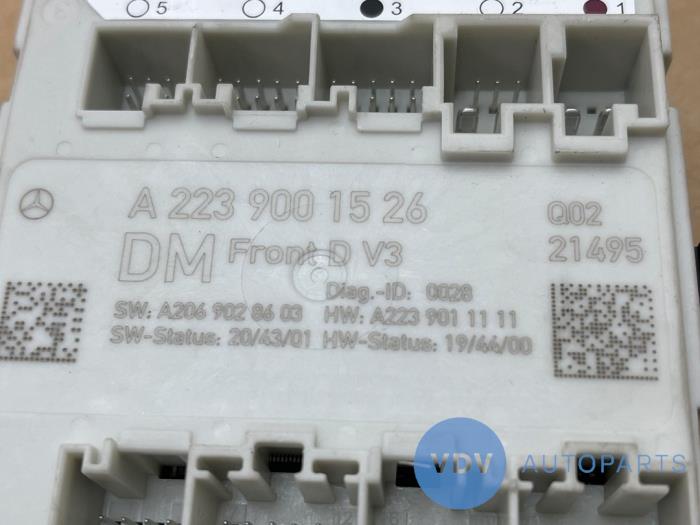 Module verrouillage central des portes Mercedes S-Klasse