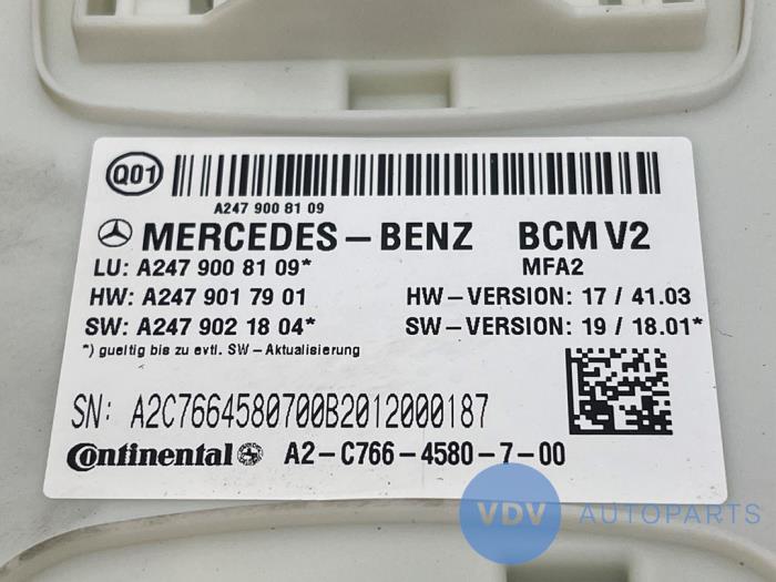 Module confort Mercedes GLB-Klasse