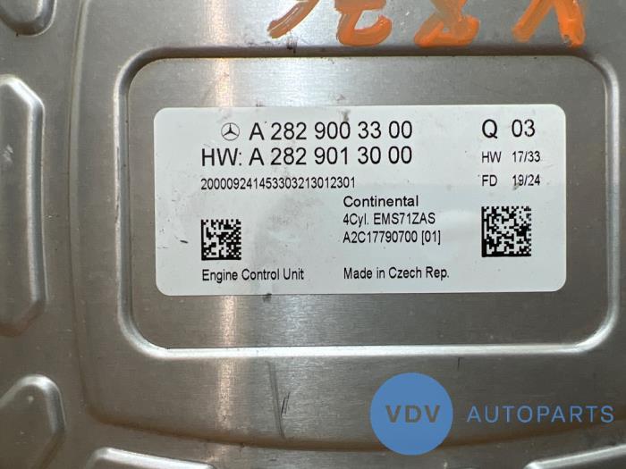 Engine management computer Mercedes A-Klasse