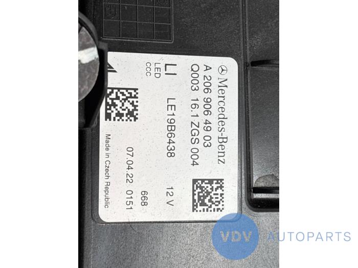 Scheinwerfer links Mercedes C-Klasse