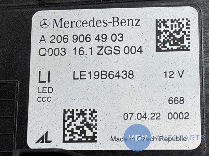 Phare gauche Mercedes C-Klasse