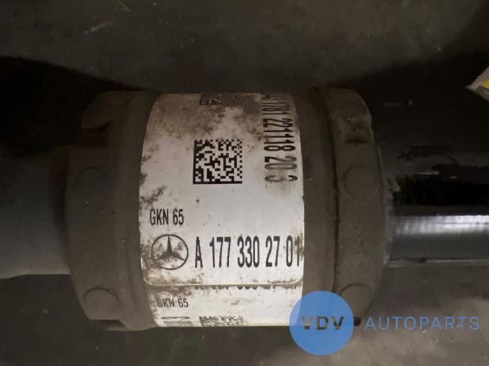 Aandrijfas links-voor Mercedes A-Klasse