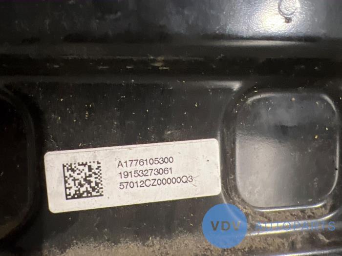 Barre châssis arrière Mercedes A-Klasse