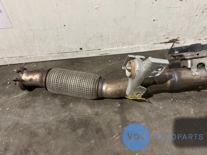 Echappement silencieux central Mercedes A-Klasse