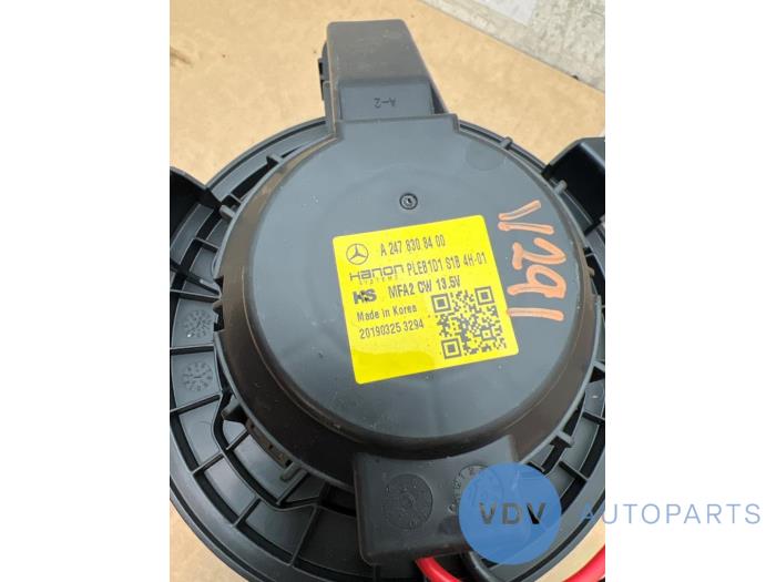 Moteur de ventilation chauffage Mercedes A-Klasse