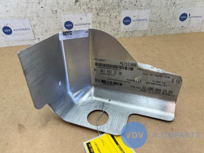 Exhaust heat shield Mercedes G-Klasse