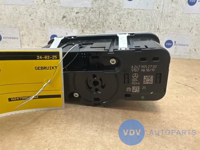 Light switch Mercedes A-Klasse