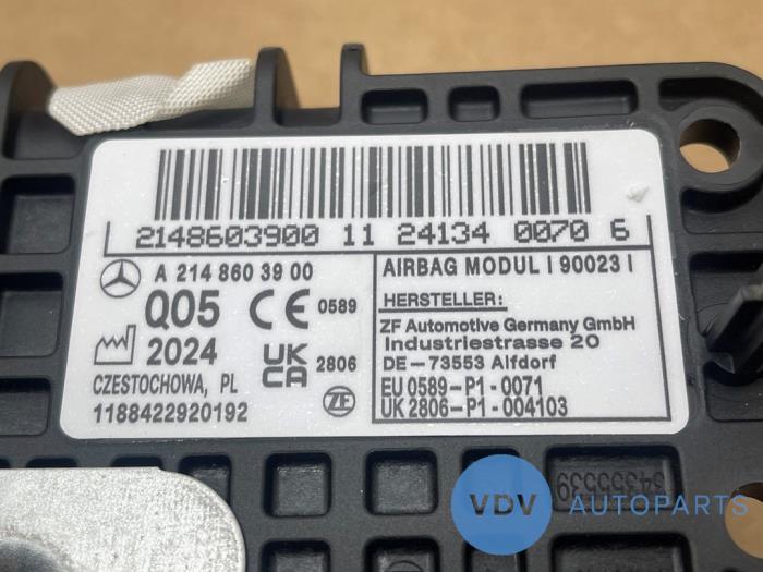 Poduszka powietrzna kolanowa Mercedes E-Klasse