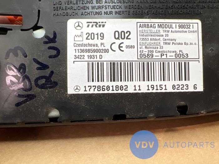 Airbag latéral Mercedes A-Klasse