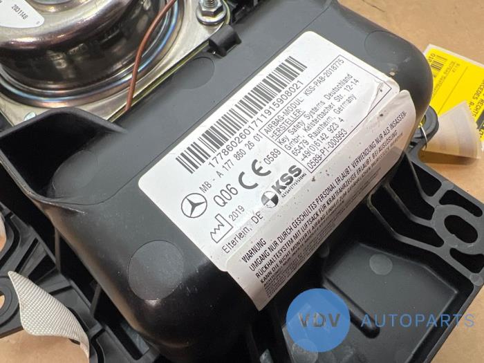 Airbag rechts (Dashboard) Mercedes A-Klasse