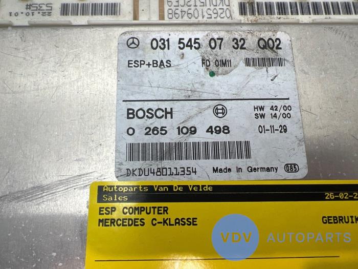 Ordenadores ESP Mercedes C-Klasse