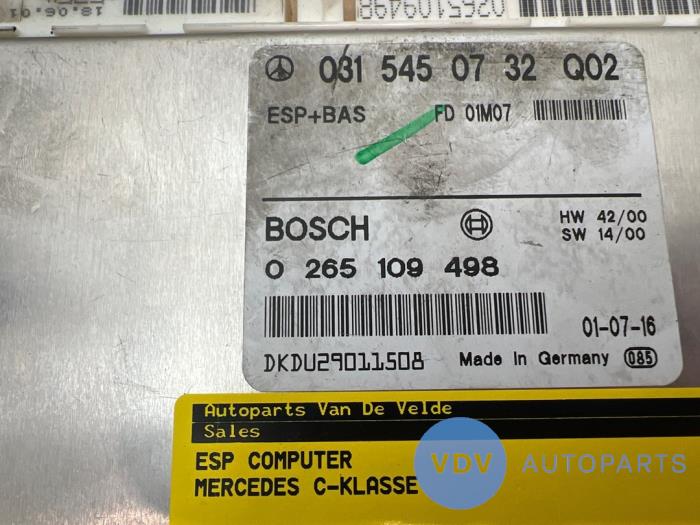 Esp computer Mercedes C-Klasse