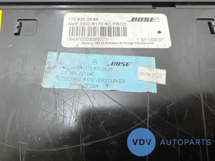 Amplificateur radio Mercedes SLK