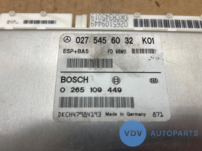 Ordenadores ESP Mercedes A-Klasse