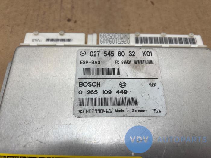 Ordinateur ESP Mercedes A-Klasse