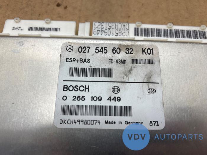 Esp computer Mercedes A-Klasse