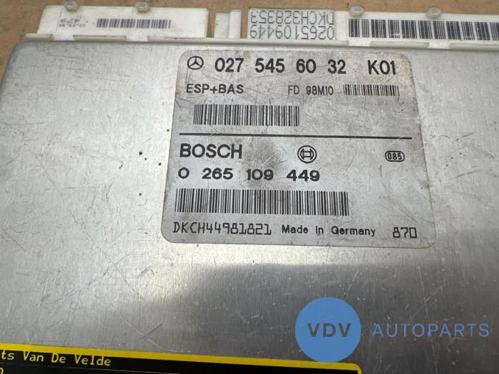 Esp computer Mercedes A-Klasse