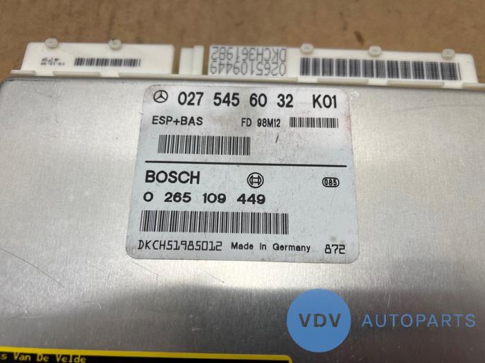 Esp computer Mercedes A-Klasse