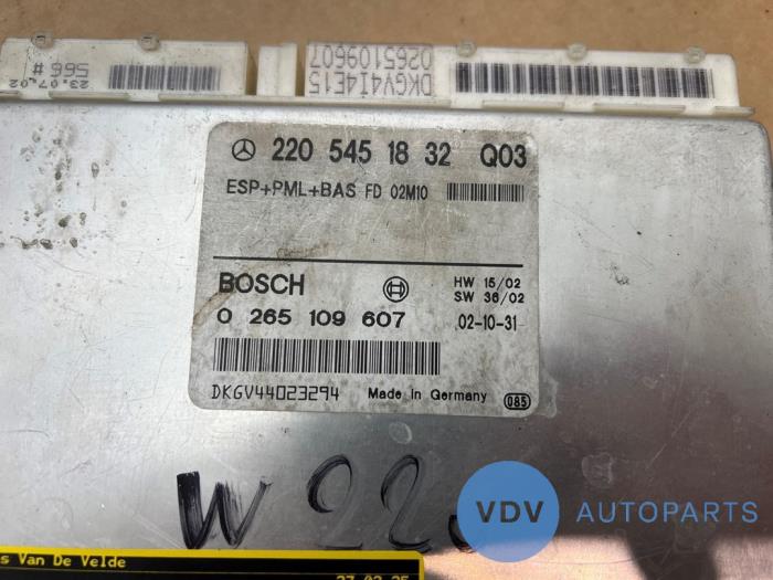 Esp computer Mercedes S-Klasse