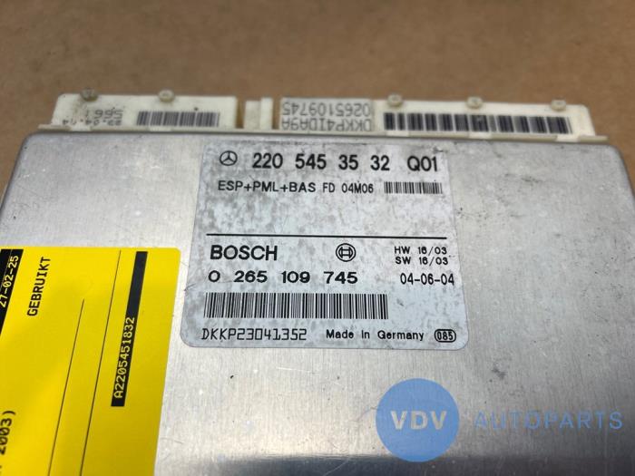 Esp computer Mercedes S-Klasse