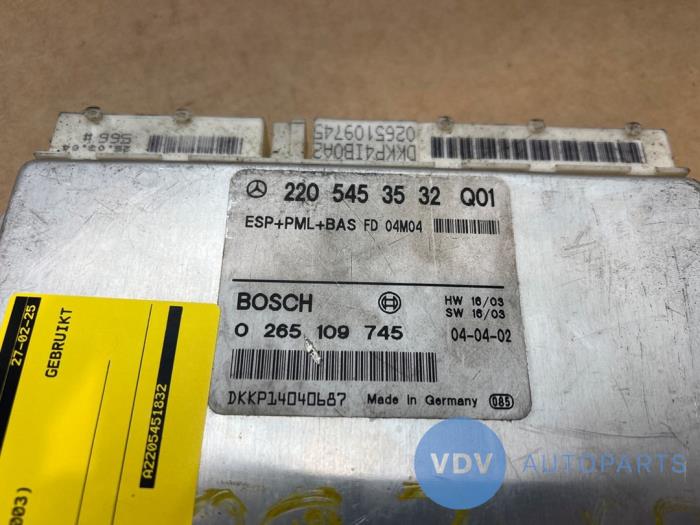 Esp computer Mercedes S-Klasse